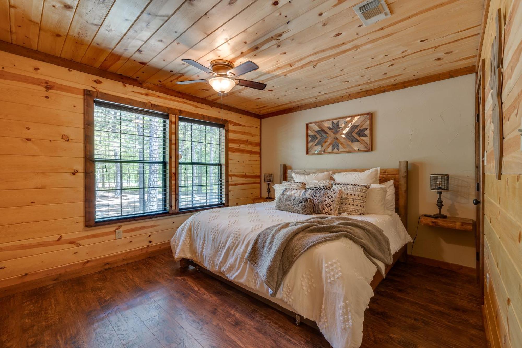 Cross Timbers Cabin On The Grove'S 25-Acres Broken Bow Esterno foto