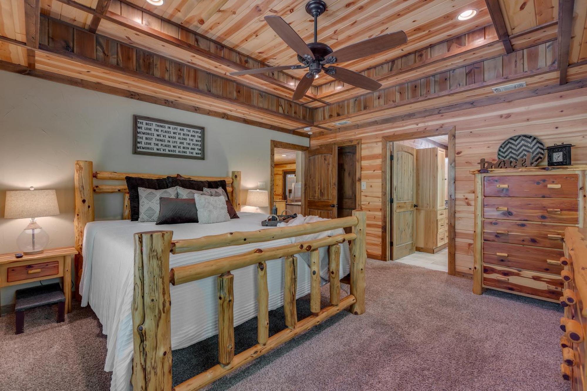 Cross Timbers Cabin On The Grove'S 25-Acres Broken Bow Esterno foto