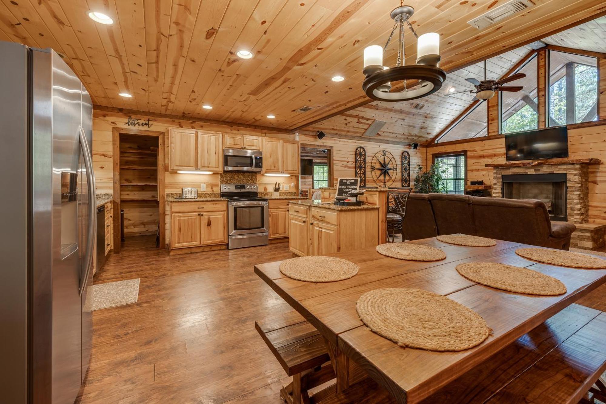 Cross Timbers Cabin On The Grove'S 25-Acres Broken Bow Esterno foto